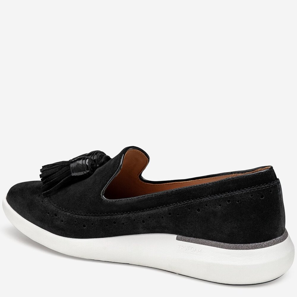 Johnston & Murphy Dakota Tassel Slip On × 1 11 / Black